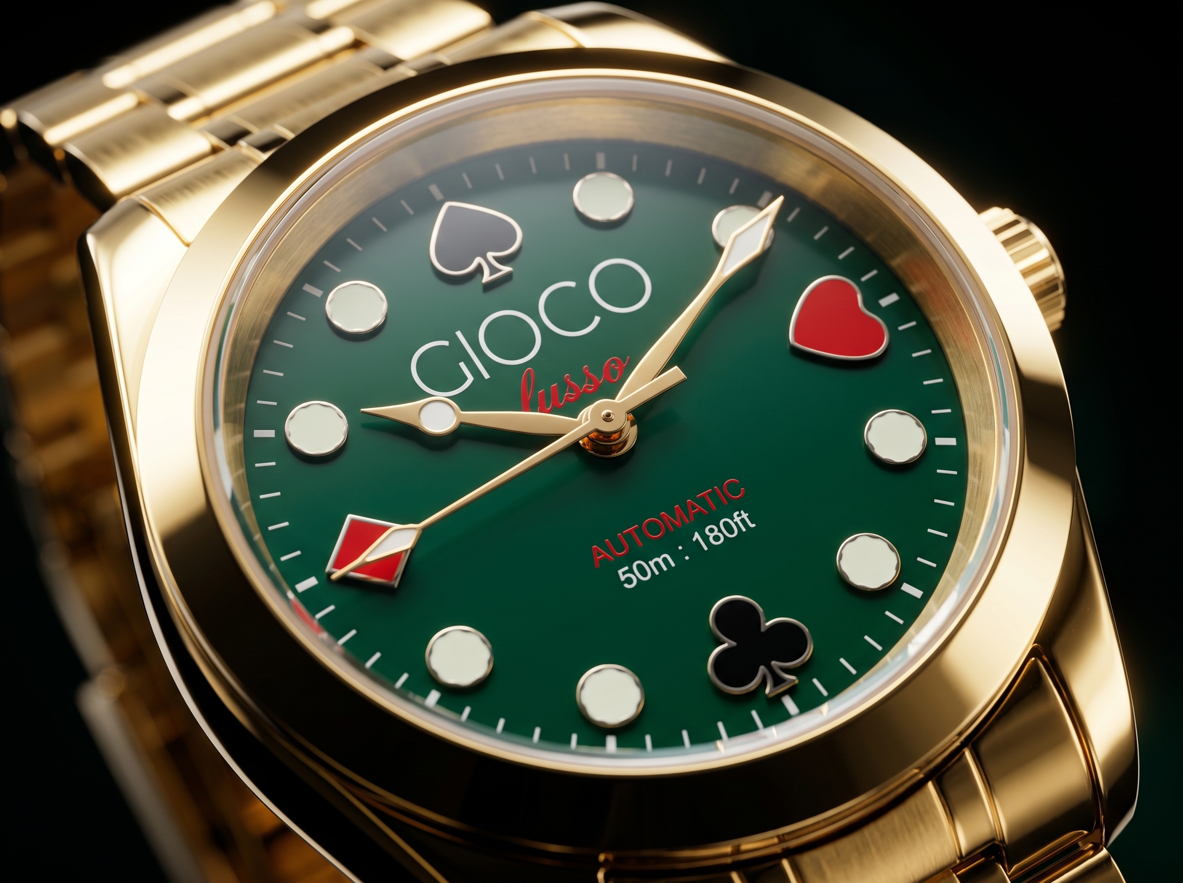 The Poker Face Luxury Timepiece